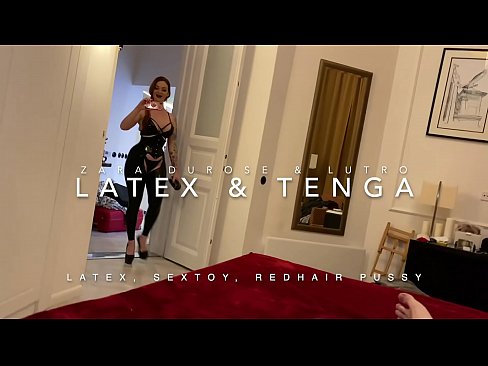 ❤️ Fa'afafine fa'amumu ulu i le teuga latex fa'afeusua'i e so'o ❤❌ Na'o le porn ❌️